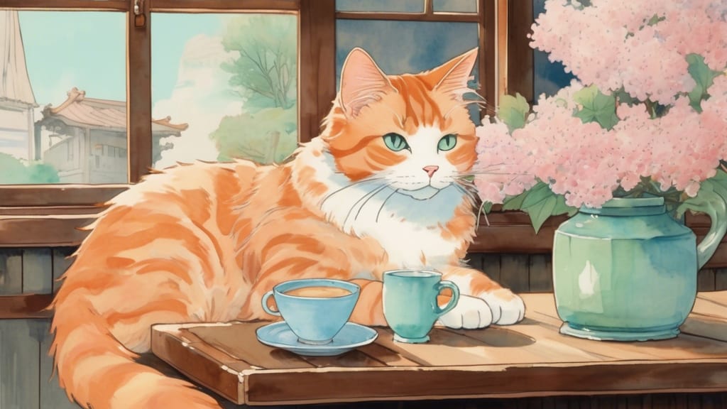 保護猫カフェ ねこ🐾໊ネコ - Cat Cafe Cafe in Izumi, Japan