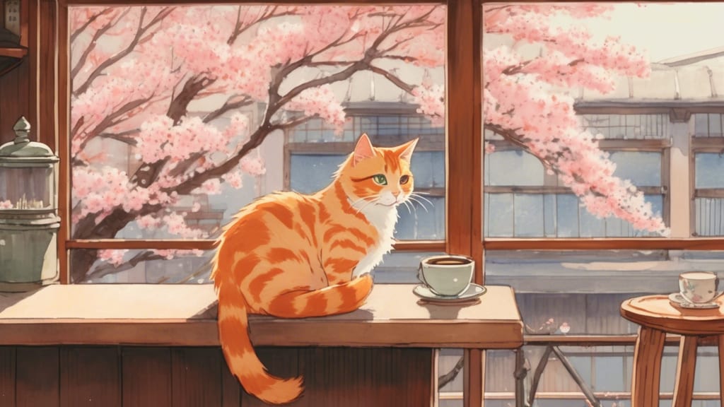 cafeハルのしっぽ - Cat Cafe Cafe in Iwaki, Japan