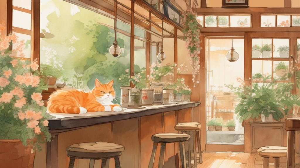 Cat - Cat Cafe Cafe in Kadoma, Japan