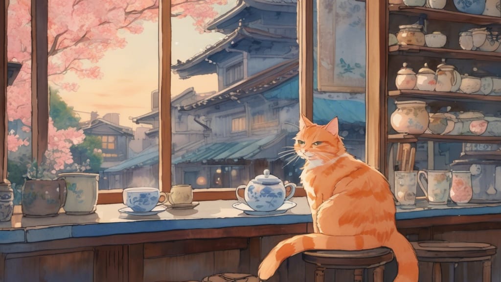 ねこカフェ 猫鳴館 - Cat Cafe Cafe in Niigata, Japan