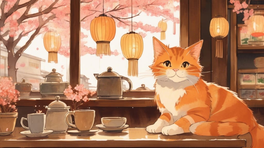 猫かふぇジュエリー - Cat Cafe Cafe in Kashima, Japan