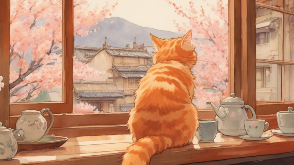 Nekomitei - Cat Cafe Cafe in Kamakura, Japan