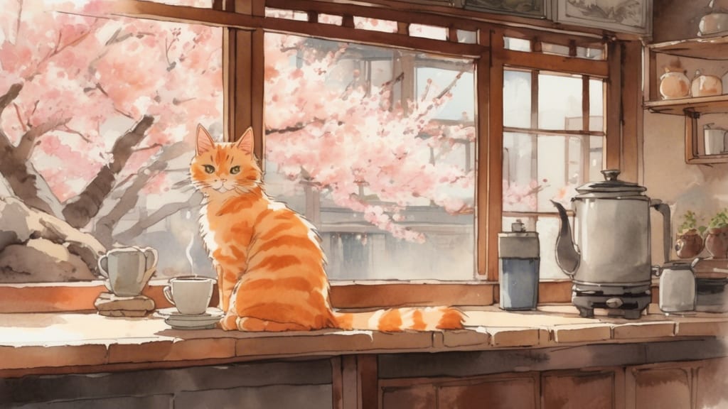 Anko Neko Dango - Cat Cafe Cafe in Toyooka, Japan
