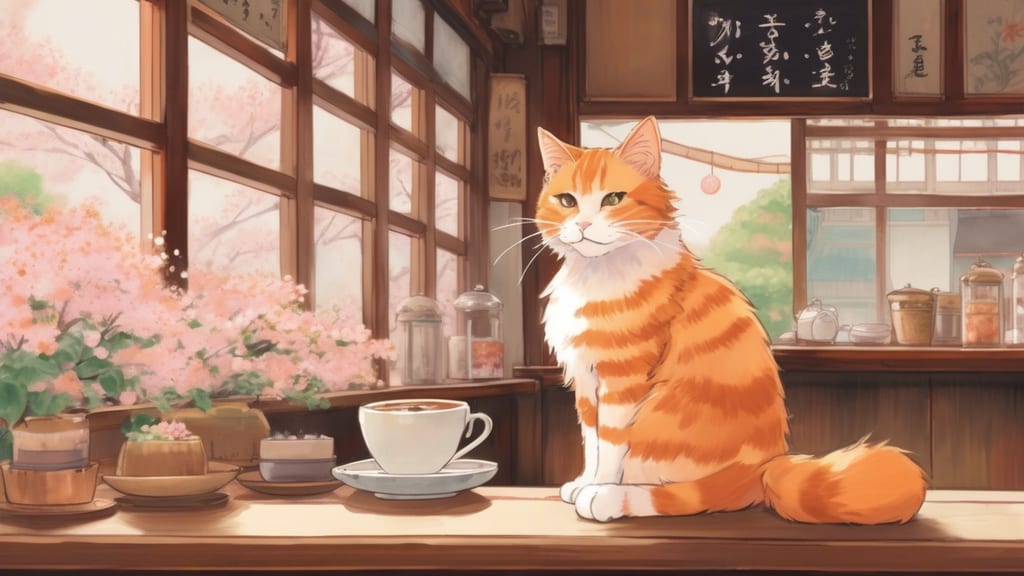 Rescued Cat Cafe Nekomachi - Cat Cafe Cafe in Mitsuke, Japan