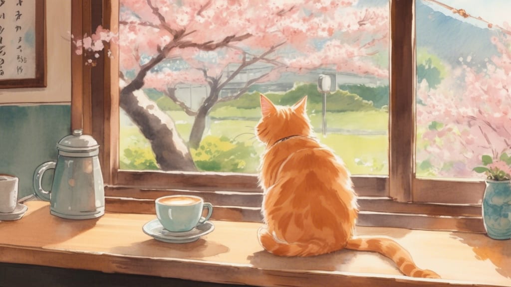ねこカフェ＆猫酒場 らて - Cat Cafe Cafe in Nagaoka, Japan