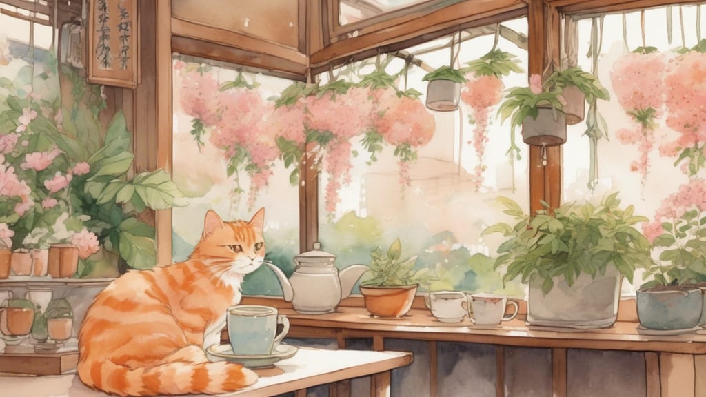 譲渡が出来る猫カフェ - Cat Cafe Cafe in Takeo, Japan