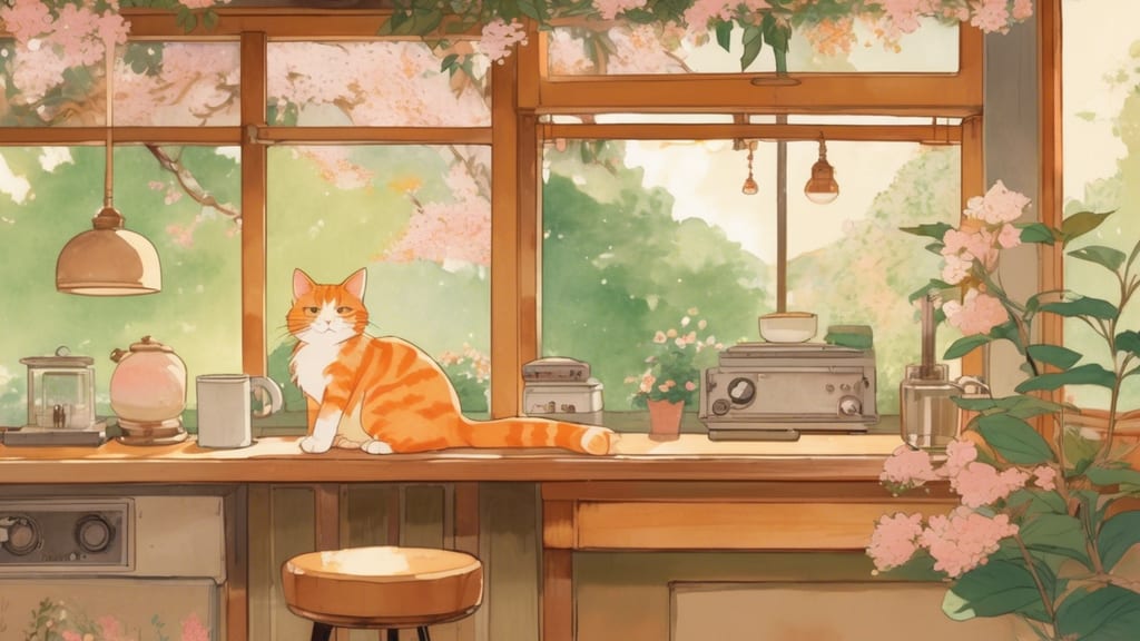 Sanpo Cafe Charapoko - Cat Cafe Cafe in Nakano City, Japan