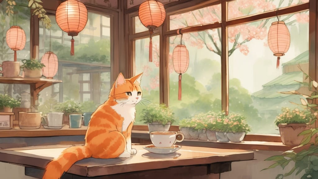 Koneko - Cat Cafe Cafe in Ogaki, Japan
