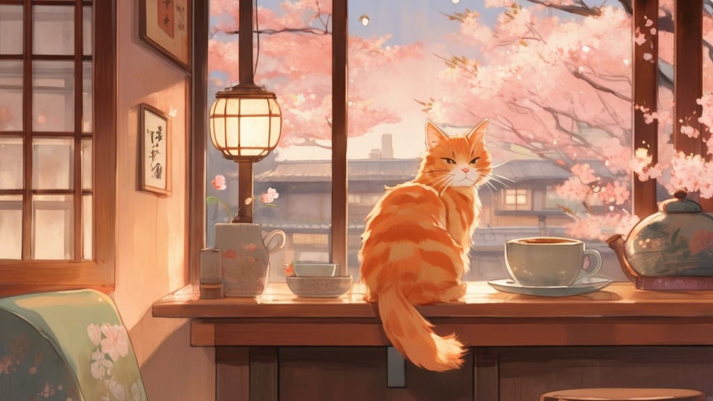 Nekomedousaten - Cat Cafe Cafe in Hino, Japan
