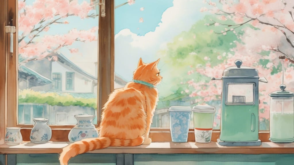 Uhu - Cat Cafe Cafe in Ichinoseki, Japan