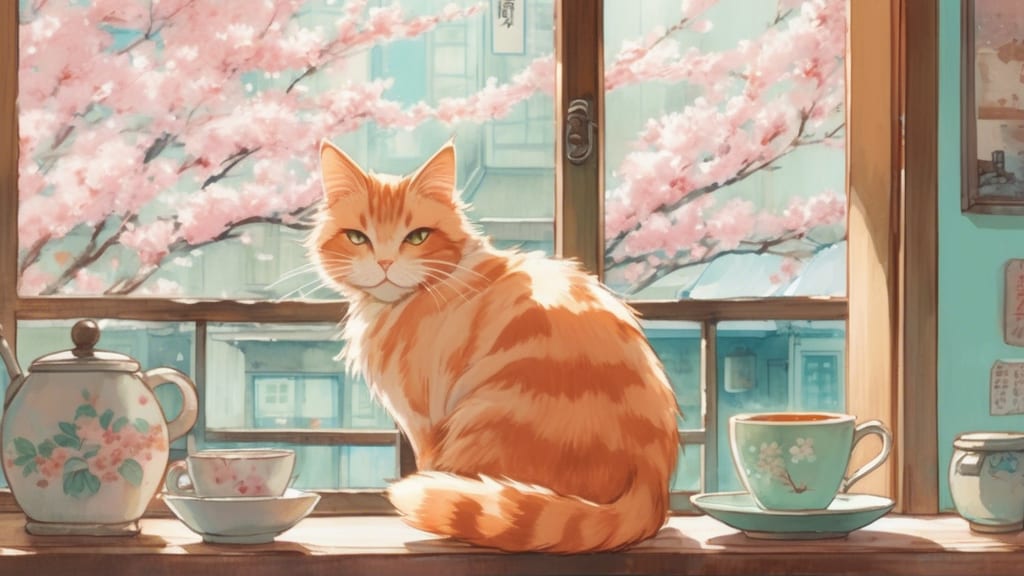 夕陽と猫の家 - Cat Cafe Cafe in Takamatsu, Japan