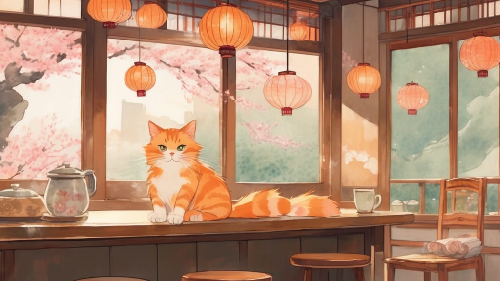 Kamakura Neko no Ma - Cat Cafe Cafe in Kamakura, Japan