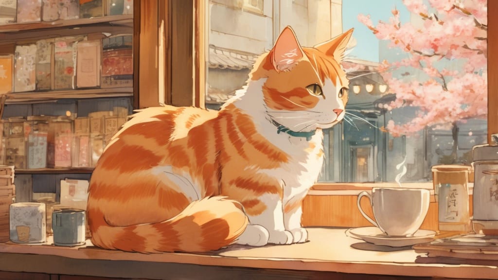 Junia - Cat Cafe Cafe in Nikko, Japan