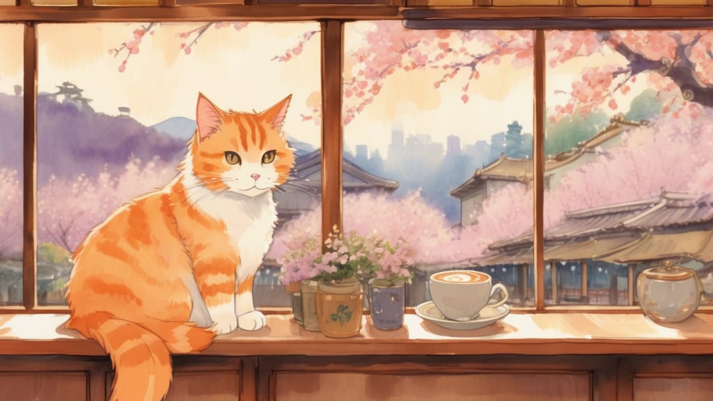ガーデンモリス - Cat Cafe Cafe in Kameoka, Japan