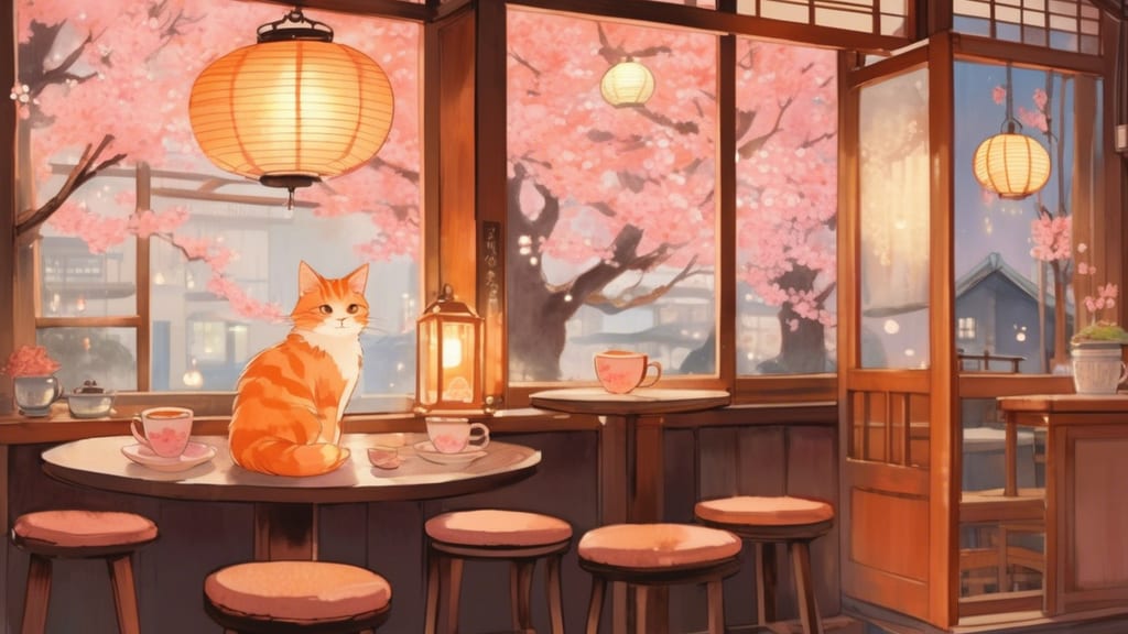 【紅茶専門店】野菜と紅茶のお店 猫の庭 - Cat Cafe Cafe in Hamada, Japan
