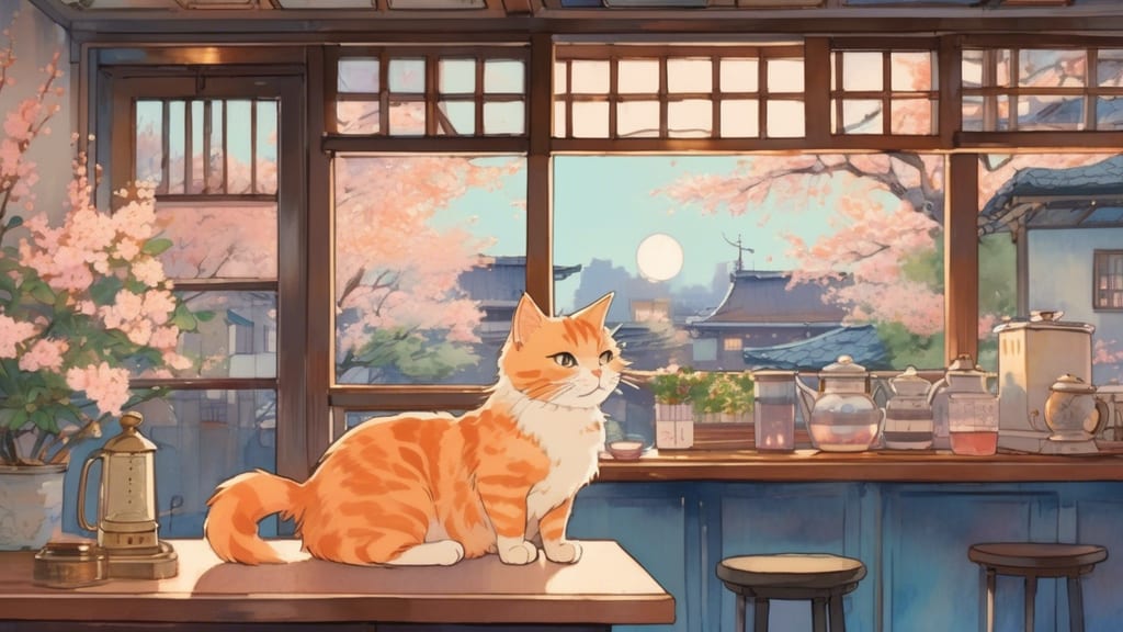 Cherubim Cat Shelter  NPO - Cat Cafe Cafe in Chatan, Japan