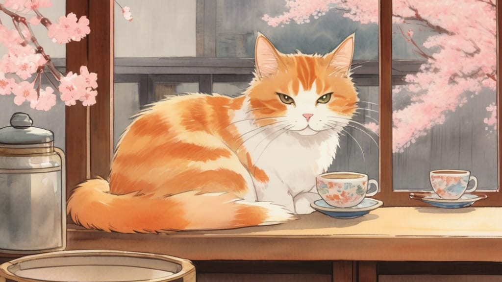 猫カフェ うたたね - Cat Cafe Cafe in Kitakawauchicho, Japan