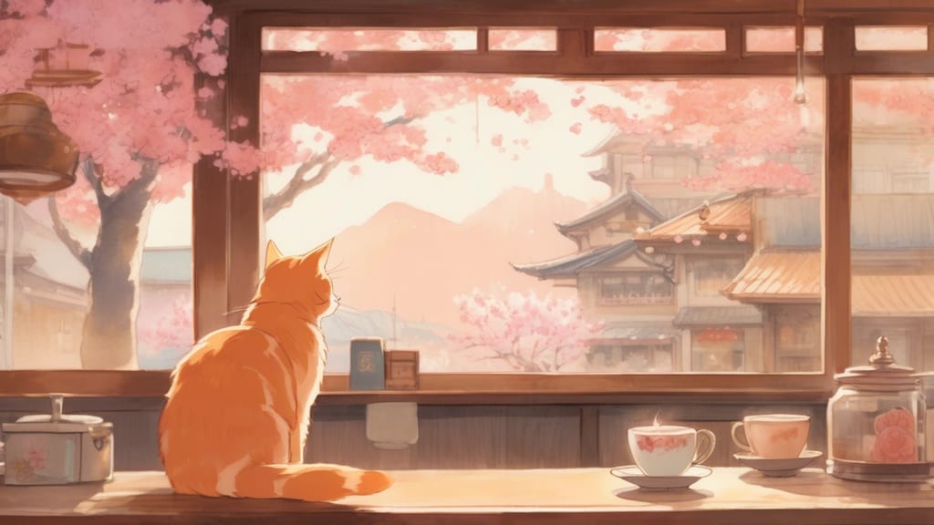 ねこのいるカフェ 小倉猫茶家 - Cat Cafe Cafe in Kitakyushu, Japan