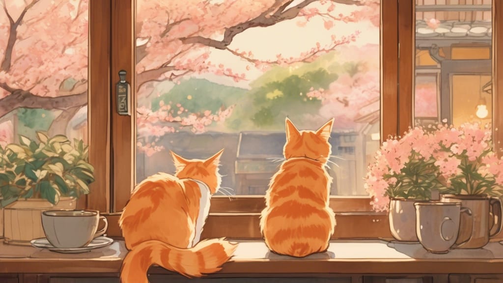 保護猫アンドゥ - Cat Cafe Cafe in Kamaishi, Japan