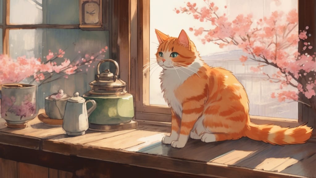 ね湖乃家／仔猫乃家 - Cat Cafe Cafe in Hikone, Japan