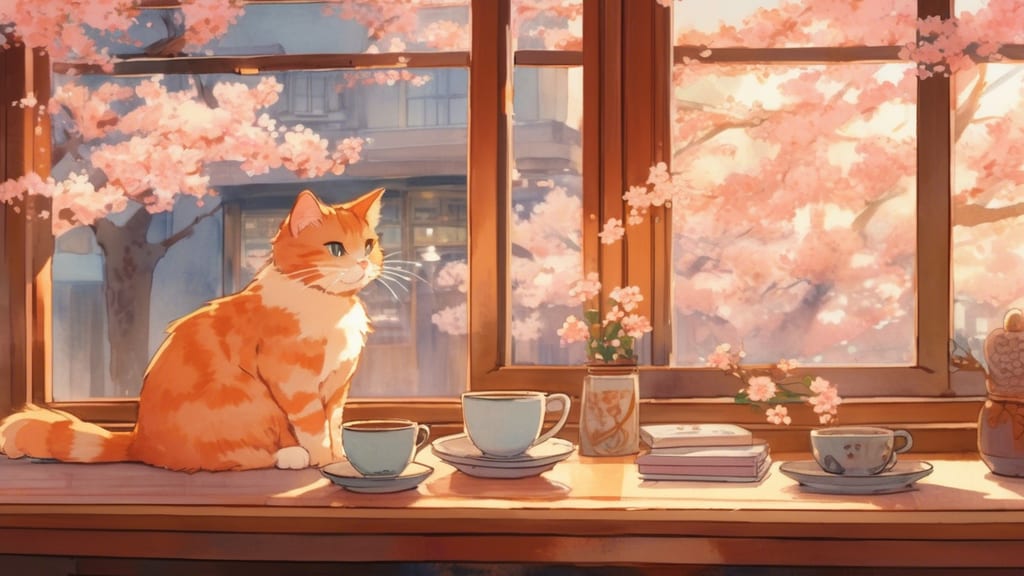 Sweet Kitchen よこよこ - Cat Cafe Cafe in Kanoya, Japan
