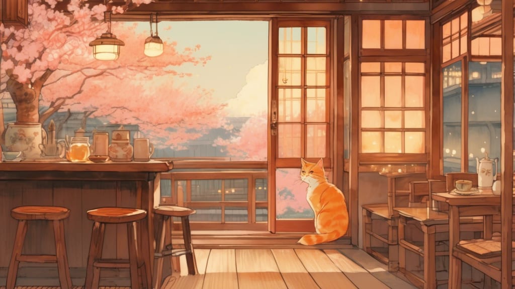 Cafes are the cat Nekoguruma - Cat Cafe Cafe in Ama District, Japan