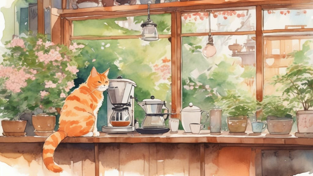 保護猫カフェ もっちゃり - Cat Cafe Cafe in Osaka, Japan