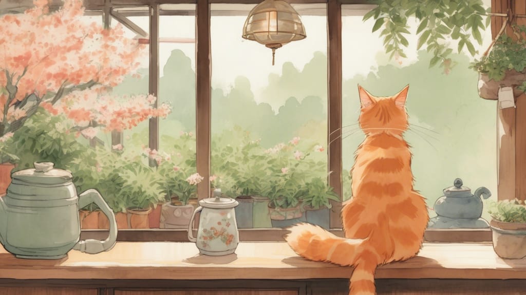 Puchi Marry - Cat Cafe Cafe in Chatan, Japan
