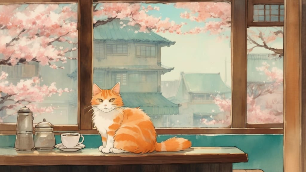 航カフェ - Cat Cafe Cafe in Sawa District, Japan