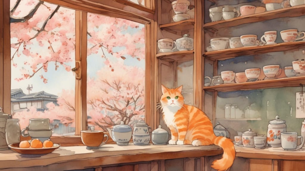 Fang for Stray Catz. - Cat Cafe Cafe in Shizuoka, Japan