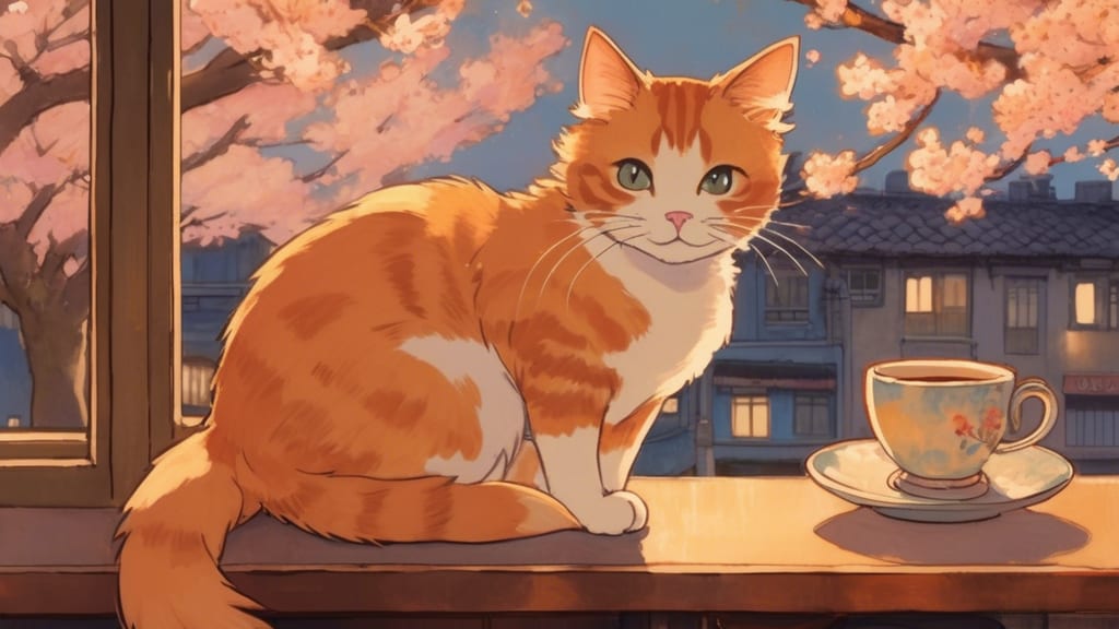 Better Half - Cat Cafe Cafe in Fukuyama, Japan