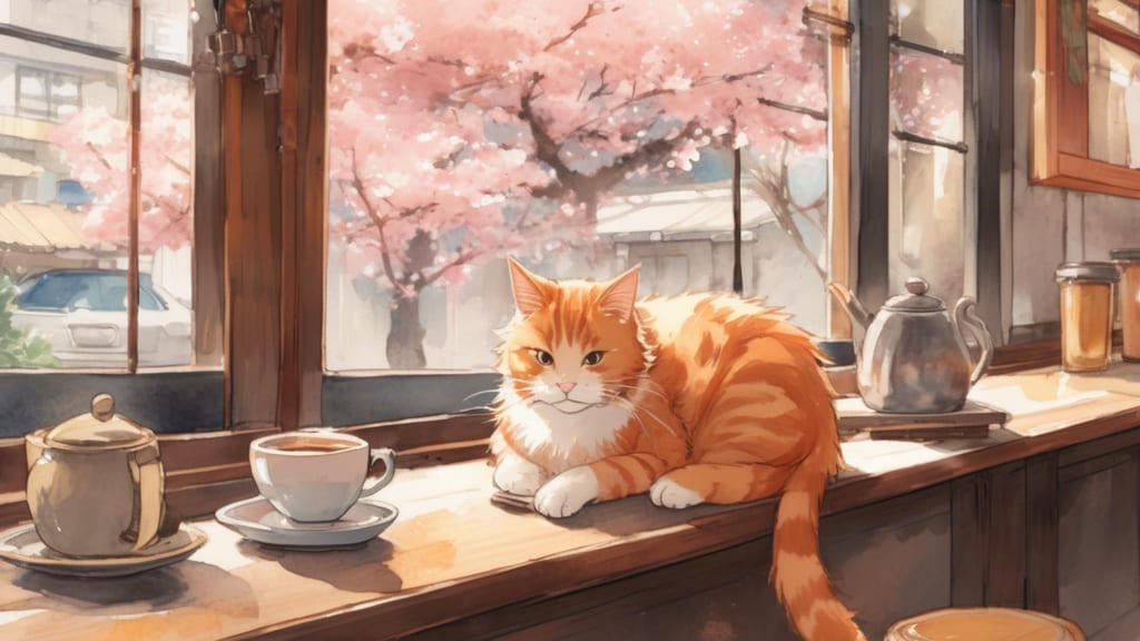 ねこりん - Cat Cafe Cafe in Hitachi, Japan