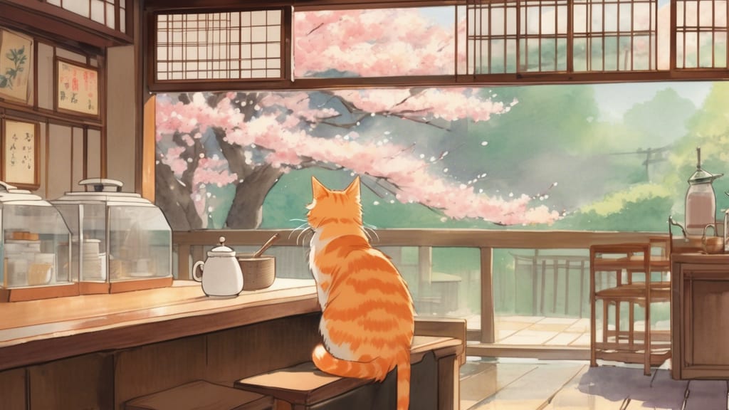 ハッピーキャット - Cat Cafe Cafe in Takumimachi, Japan