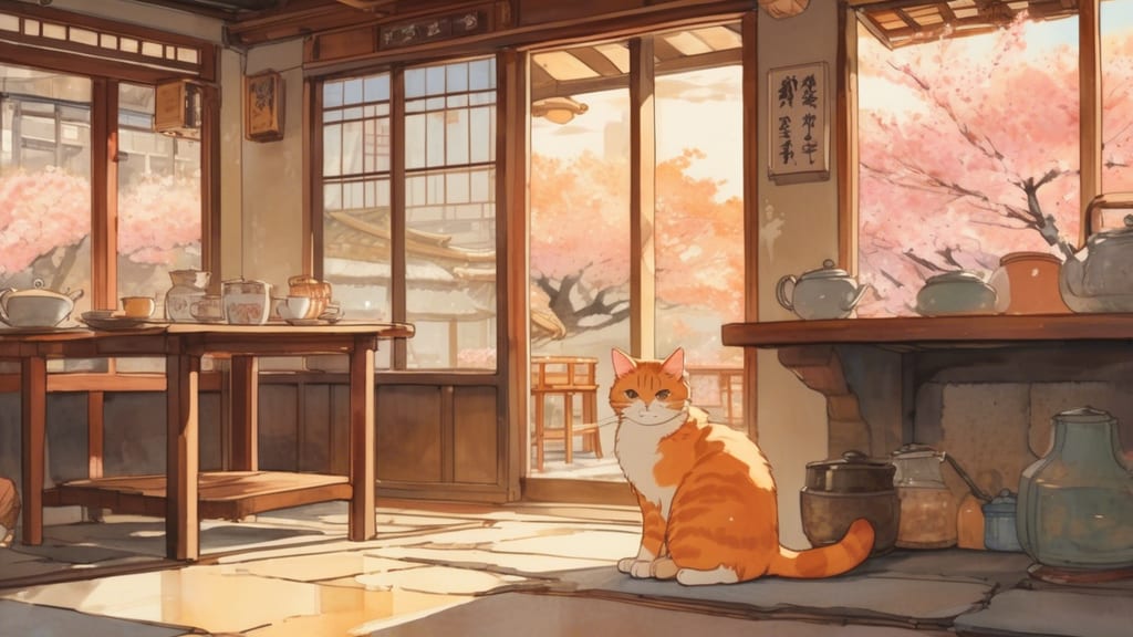 CERES(ケレス)ステンドグラスandカフェ - Cat Cafe Cafe in Shiogama, Japan