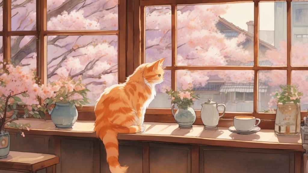 Miagolare - Cat Cafe Cafe in Nakano City, Japan