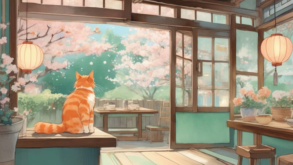 necoma - Cat Cafe Cafe in Meguro City, Japan