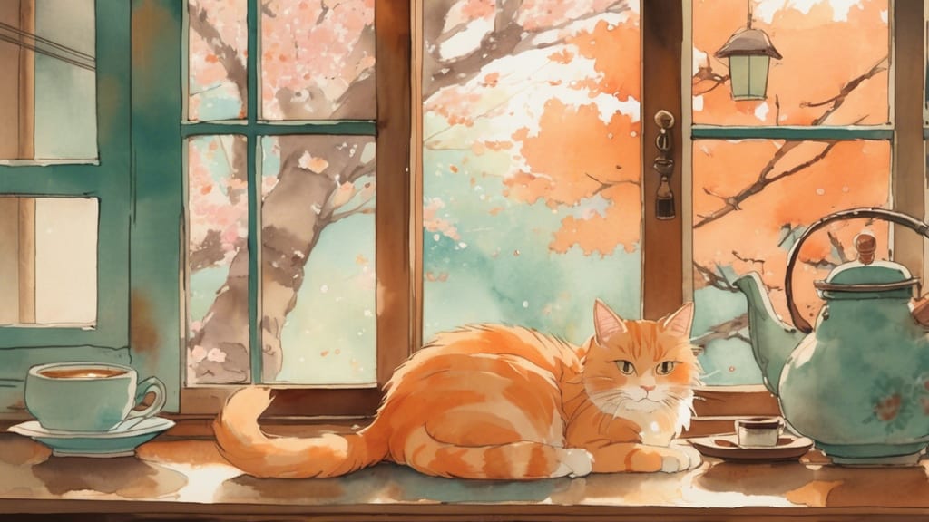 Dezubo Cafe - Cat Cafe Cafe in Tsuruoka, Japan