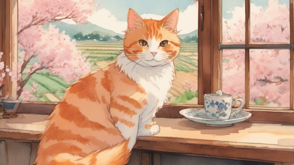 猫カフェ 柚の家 - Cat Cafe Cafe in Yurihonjo, Japan