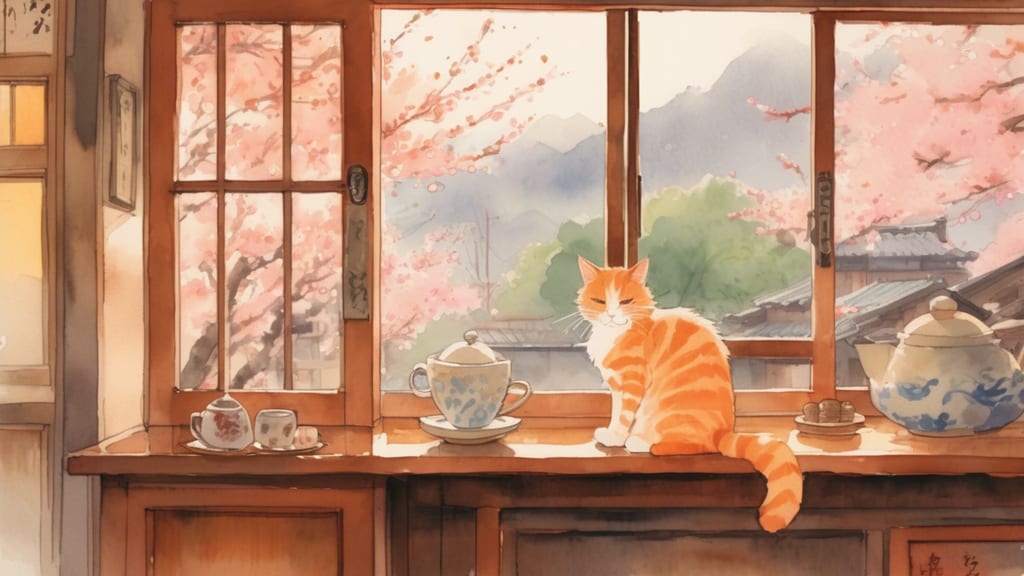 Cat's tail - Cat Cafe Cafe in Shinagawa City, Japan