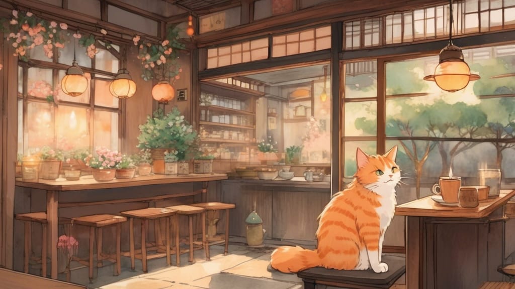Garden Café & Delicatessen kimoto - Cat Cafe Cafe in Semboku, Japan