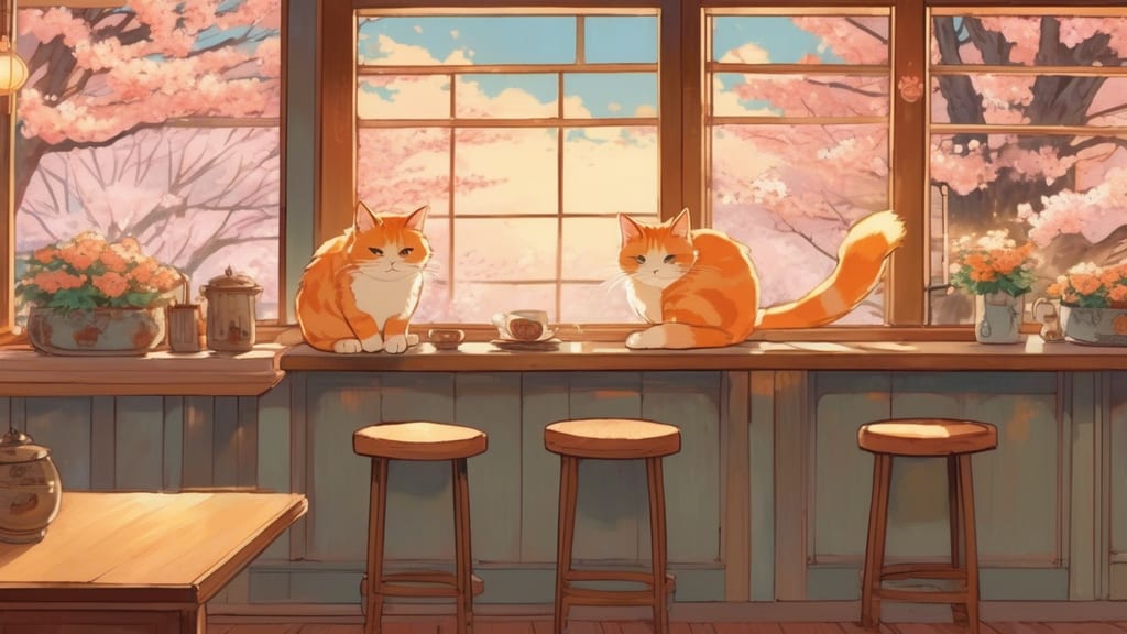 Luana - Cat Cafe Cafe in Okayama, Japan