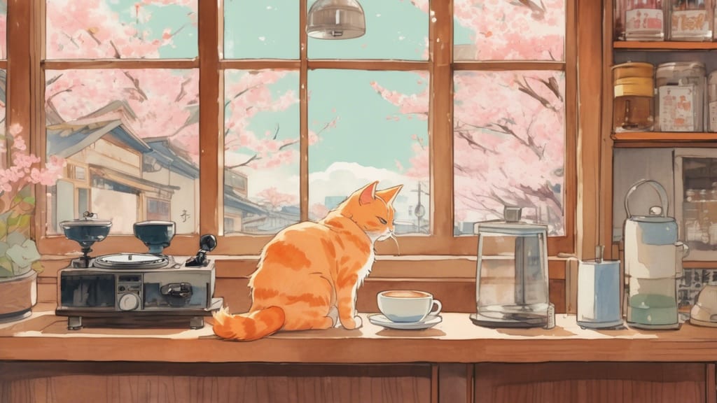 結カフェ(猫カフェ) - Cat Cafe Cafe in Tosu, Japan