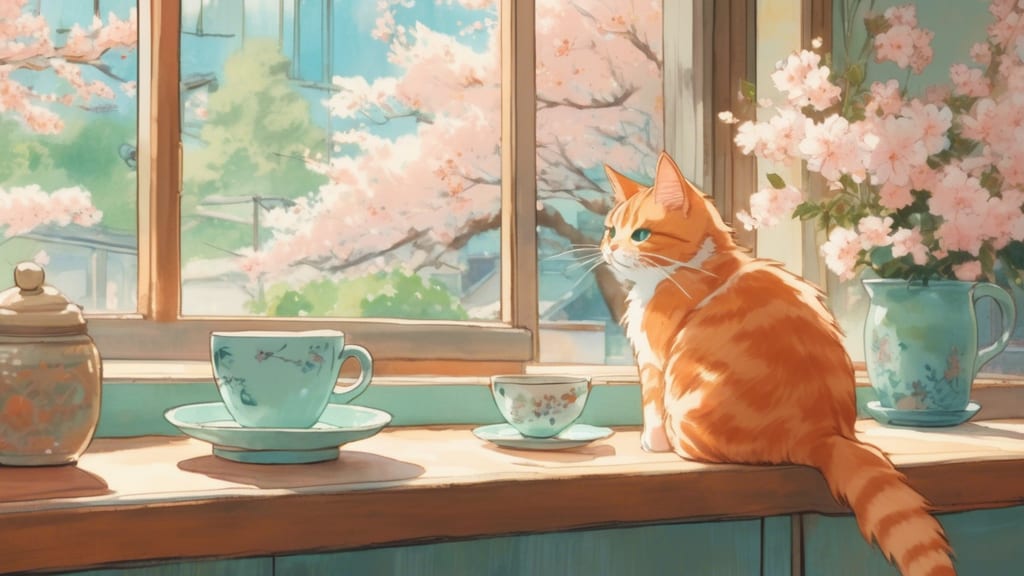 彩 - Cat Cafe Cafe in Utsunomiya, Japan