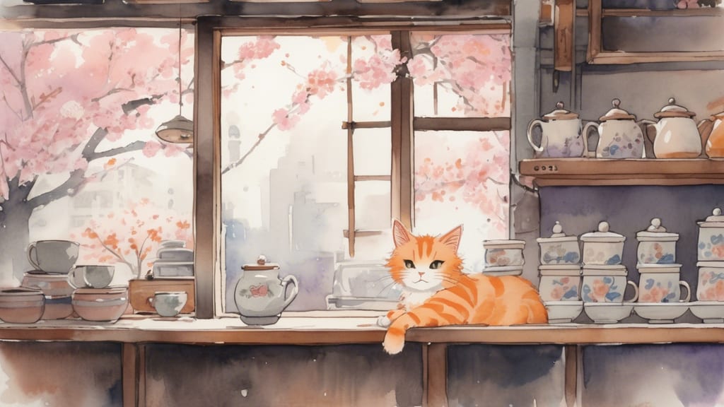 Necocyaru - Cat Cafe Cafe in Matsuyama, Japan