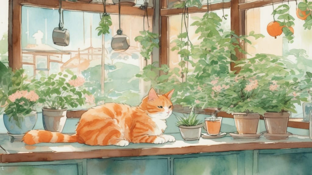 Dogree - Cat Cafe Cafe in Osaka, Japan