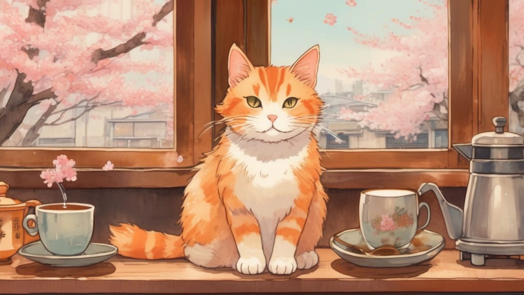 Cat’s Rock Bar - Cat Cafe Cafe in Yokohama, Japan