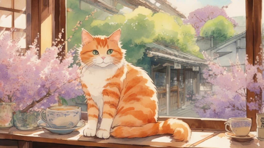 保護猫カフェ ネコのしっぽ - Cat Cafe Cafe in Takaoka, Japan
