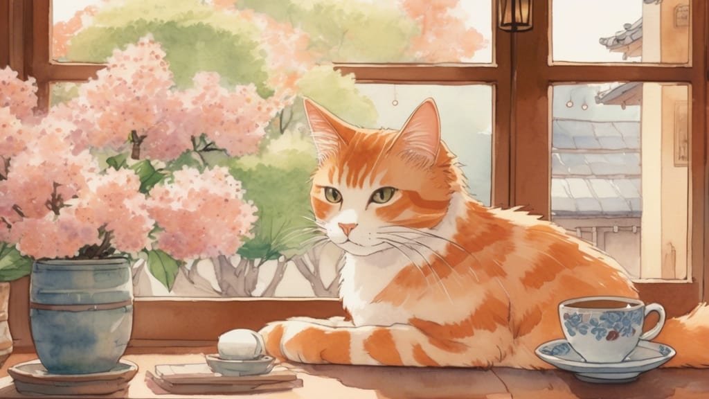coorikuya - Cat Cafe Cafe in Uto, Japan