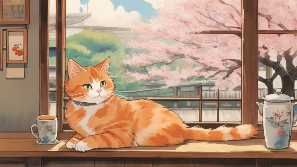Neko Cafe Omusubi - Cat Cafe Cafe in Yokohama, Japan