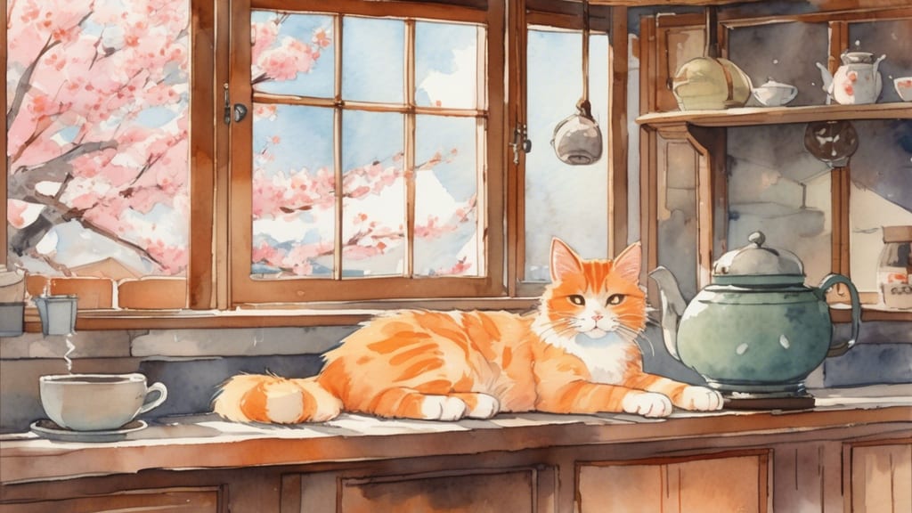 猫cafe キャット・ルポ - Cat Cafe Cafe in Kofu, Japan